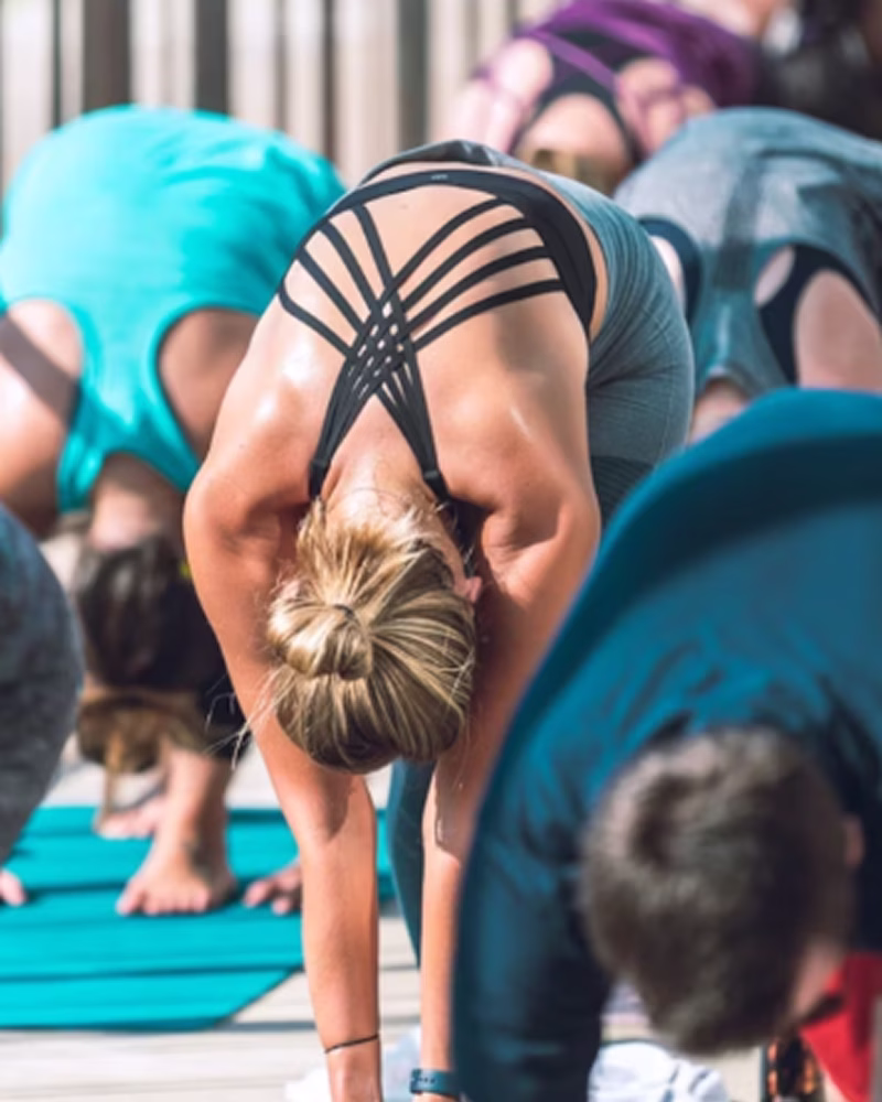 Yoga class